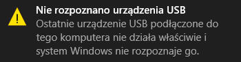 Info jakie ukazuje się po podłączeniu dysku zewnętrznego Seagate 750 GB.jpg Info jakie ukazuje się po podłączeniu dysku zewnętrznego Seagate 750 GB.jpg
